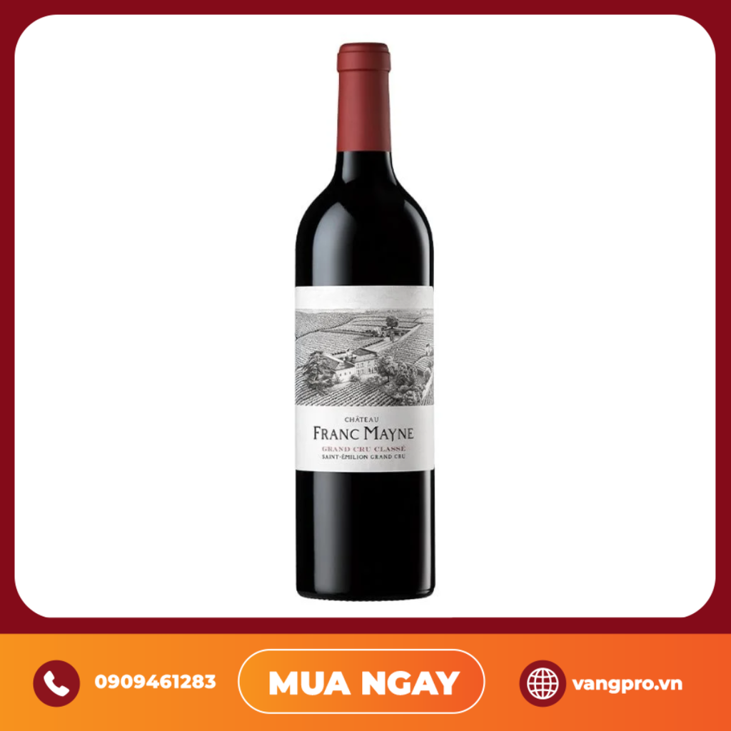 VANG ĐỎ PHÁP CHATEAU FRANC MAYNE GRAND CRU CLASSE