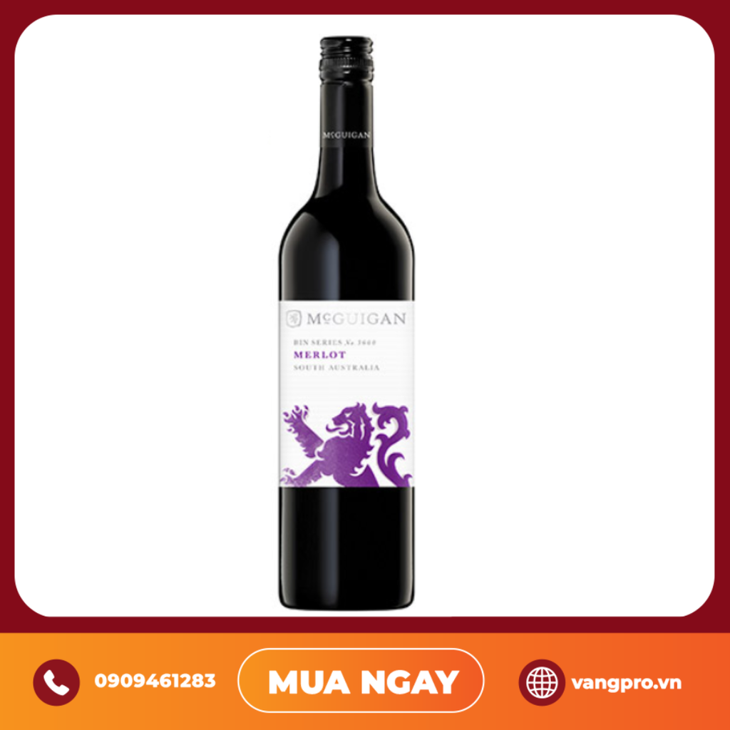 VANG ĐỎ ÚC BIN 3000 MCGUIHAN MERLOT