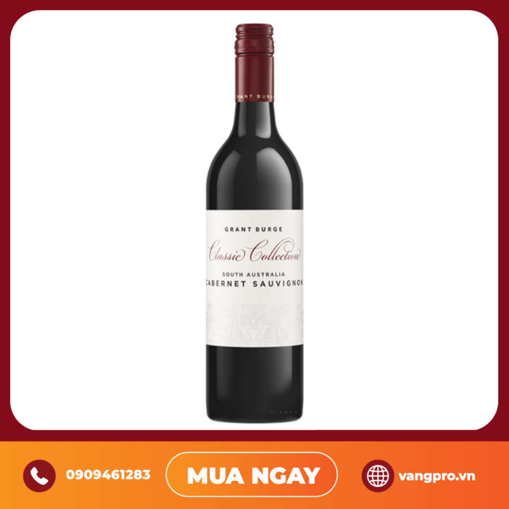 VANG ĐỎ ÚC BURGE CLASSIC COLLECTION CARBERNET SAUVIGNON
