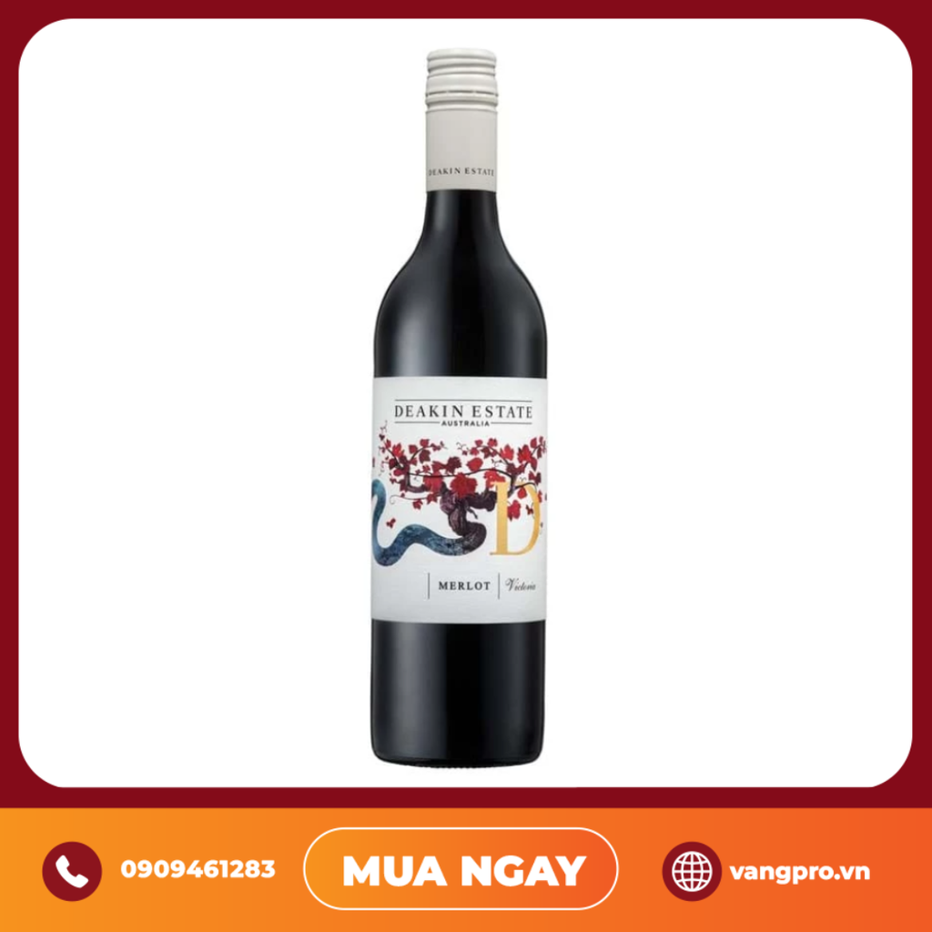 VANG ĐỎ ÚC DEAKIN ESTATE MERLOT