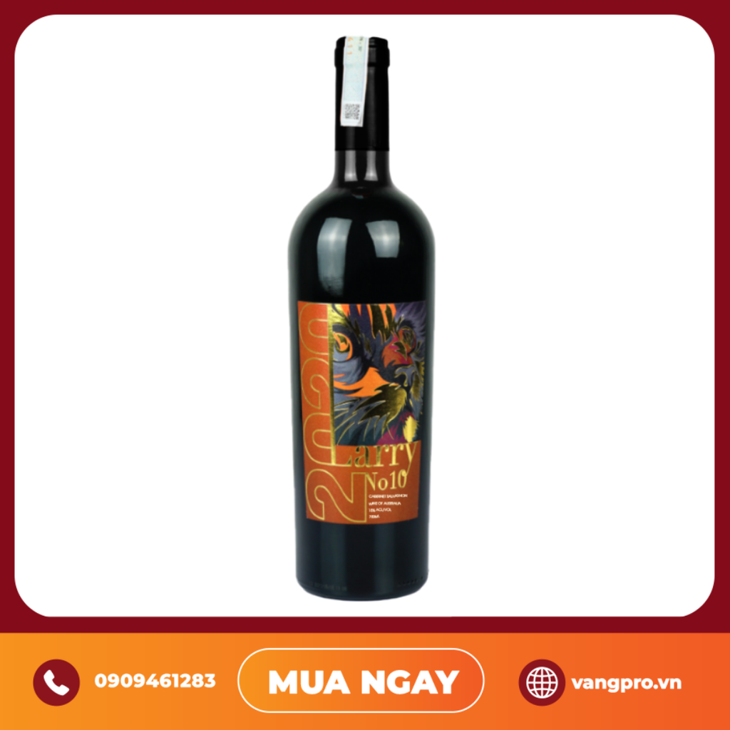 VANG ĐỎ ÚC LARRY NO.10 CABERNET SAUVIGNON