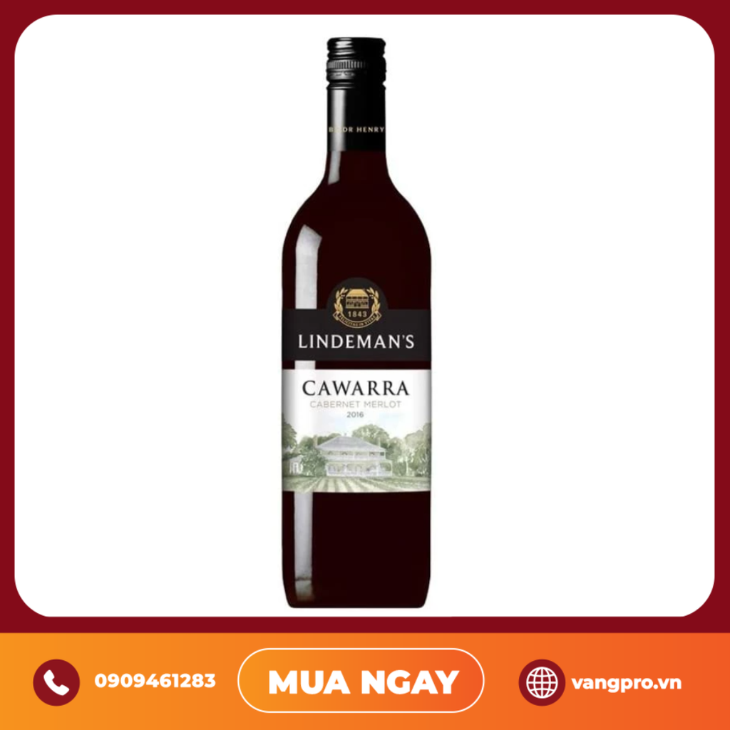 VANG ĐỎ ÚC LINDEMANS CAWARRA MERLOT