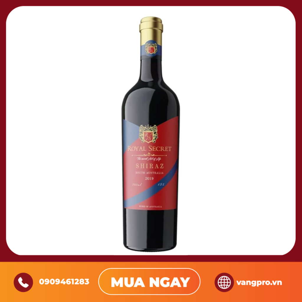 VANG ĐỎ ÚC MAISON BLUE ROYAL SECRET SHIRAZ