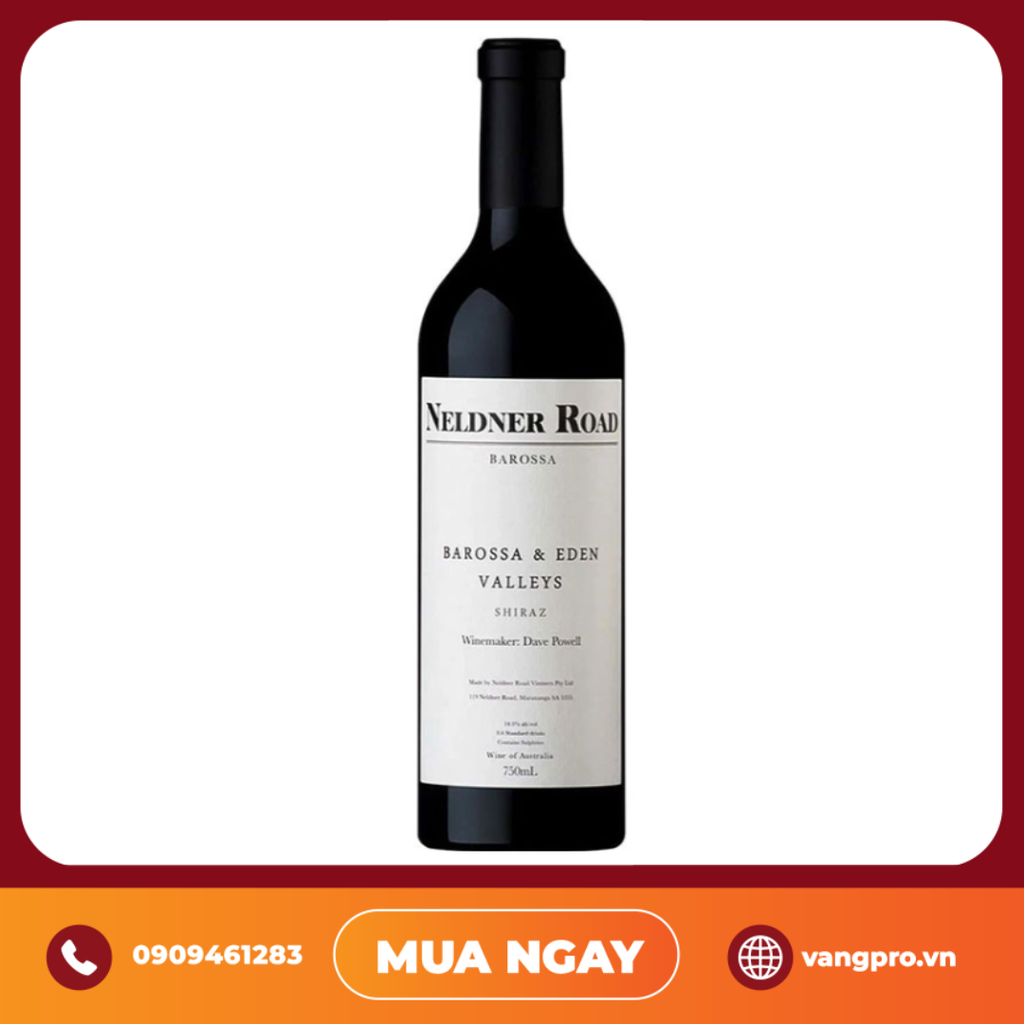 VANG ĐỎ ÚC NELDNER ROAD BAROSSA EDEN