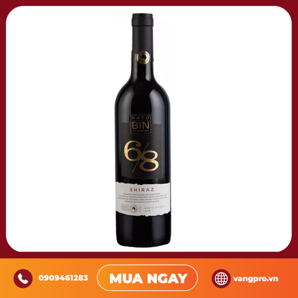 VANG ĐỎ ÚC RATO 68 RED