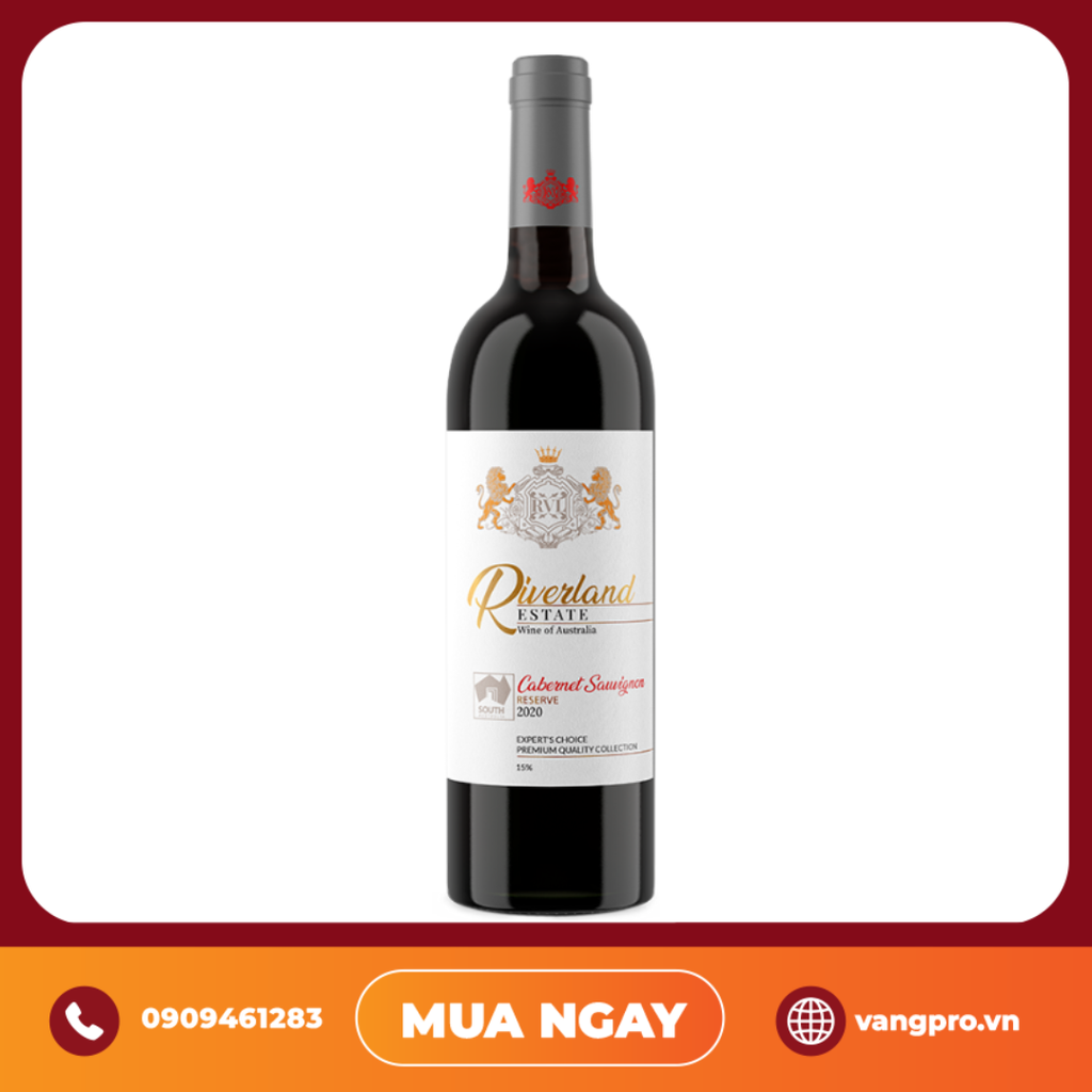 VANG ĐỎ ÚC RIVERLAND ESTATE RESERVE CABERNET SAUVIGNON