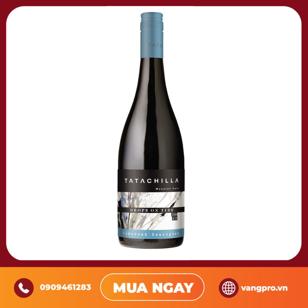 VANG ĐỎ ÚC TATACHILLA DROPS ON TIDE CABERNET SAUVIGNON