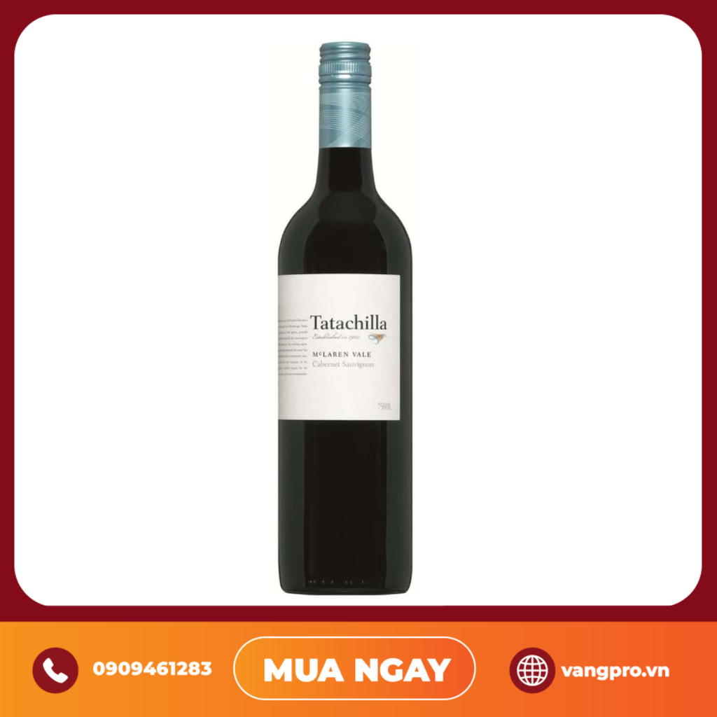 VANG ĐỎ ÚC TATACHILLA MCLAREN VALE CABERNET SAUVIGNON