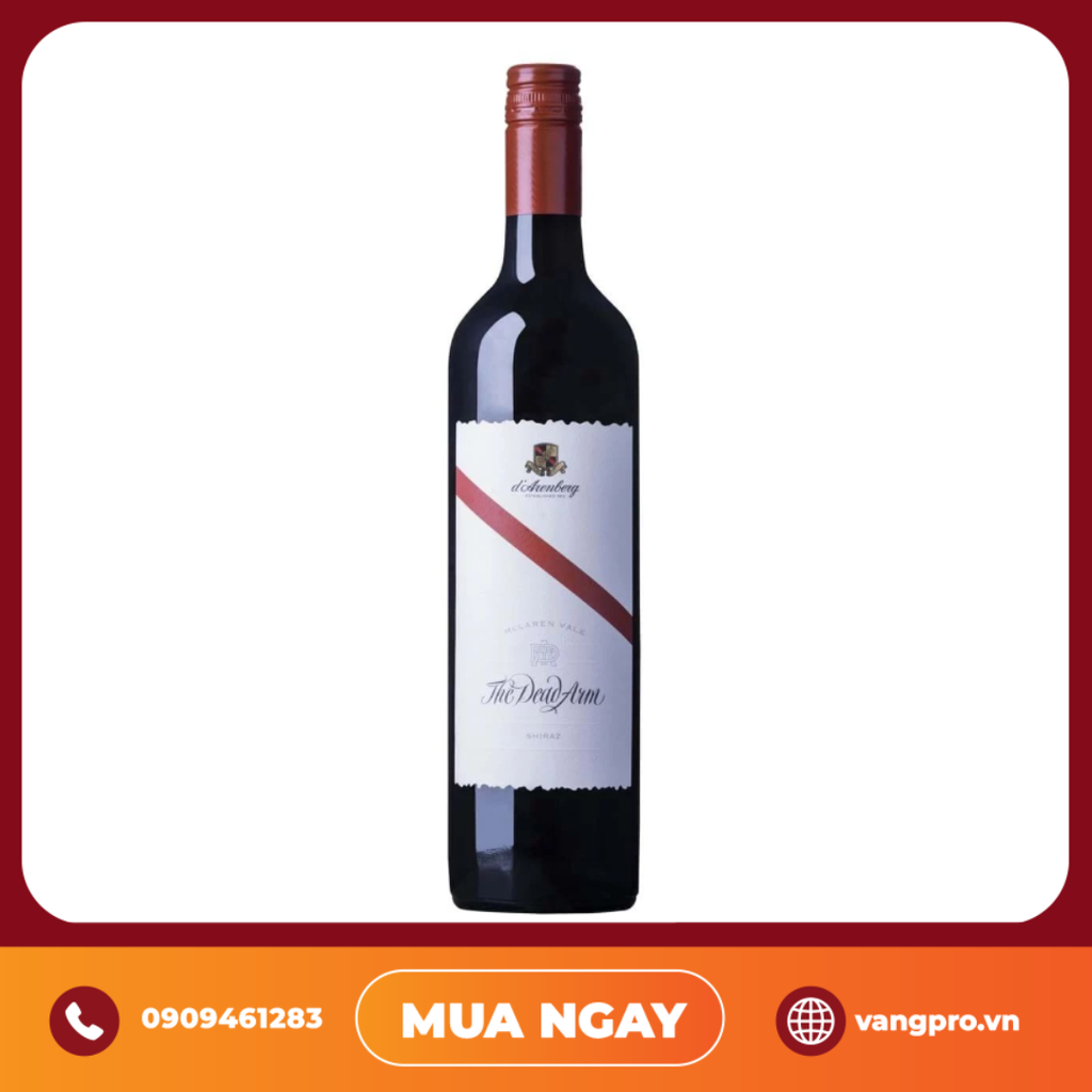VANG ĐỎ ÚC THE DEAD ARM DARENBERG SHIRAZ