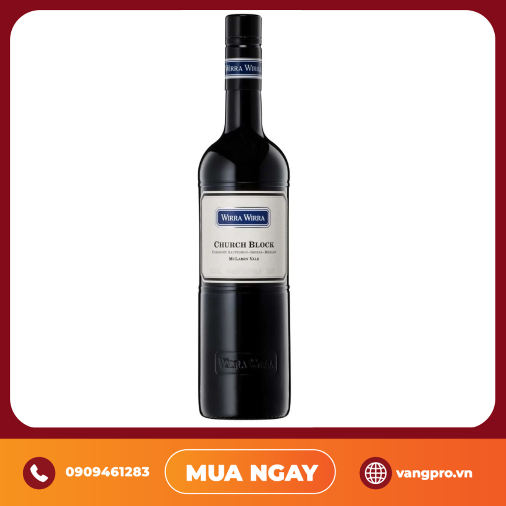 VANG ĐỎ ÚC WIRRA WIRRA CHURCH BLOCK