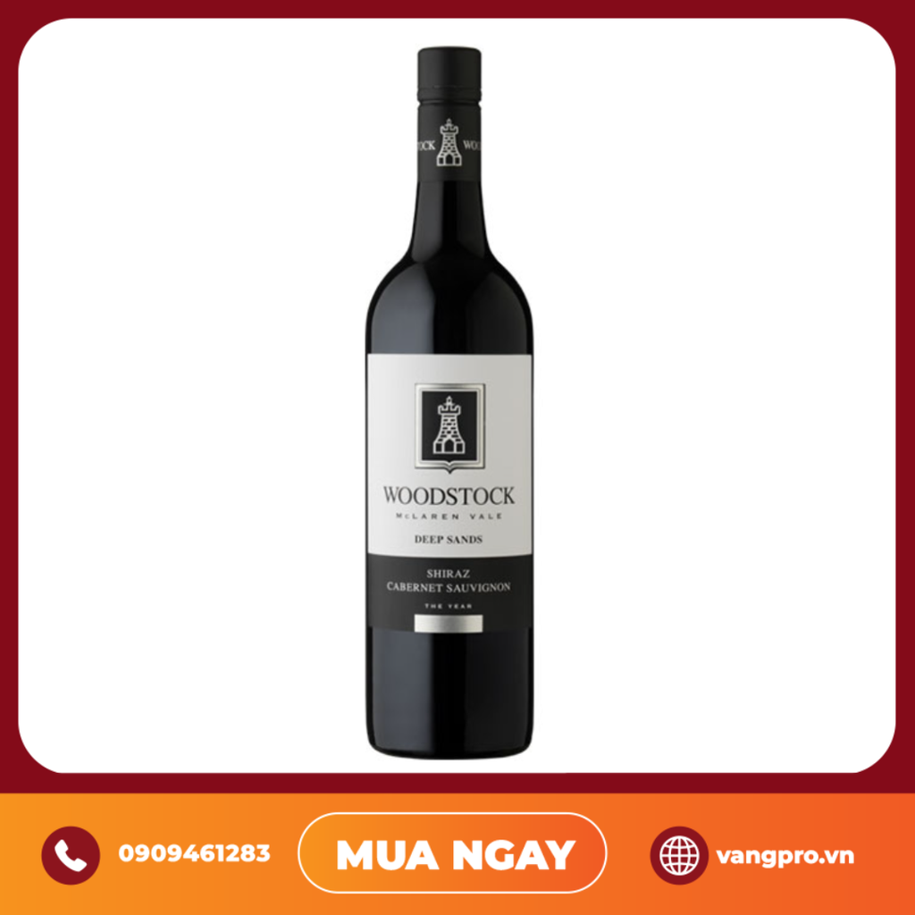 VANG ĐỎ ÚC WOODSTOCK CABERNET SAUVIGNON SHIRAZ