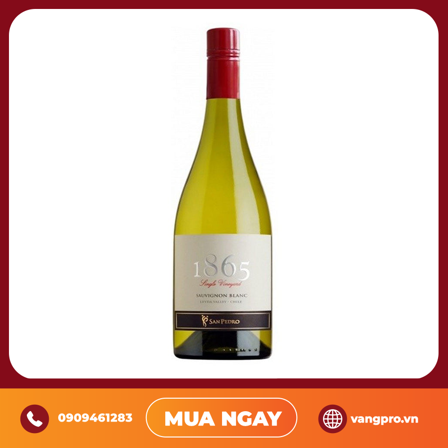 VANG TRẮNG CHILE 1865 SELECTED VINEYARD SAUVIGNON BLANC