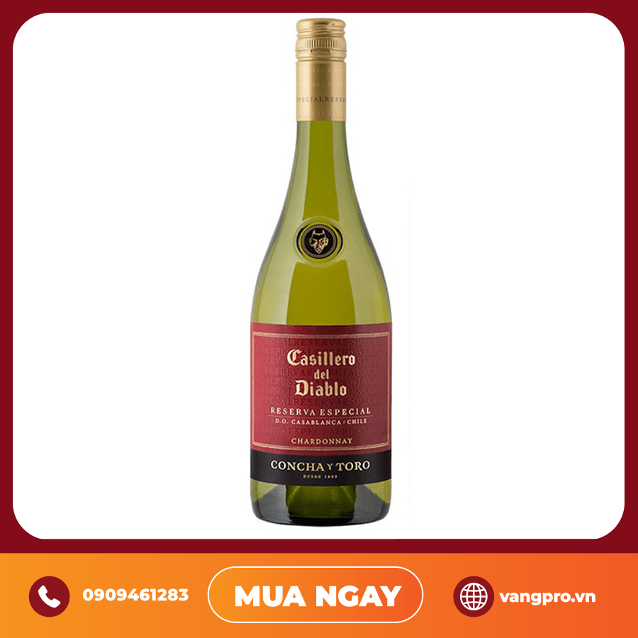 VANG TRẮNG CHILE CASILLERO DEL DIABLO RESERVA ESPECIAL CHARDONNAY