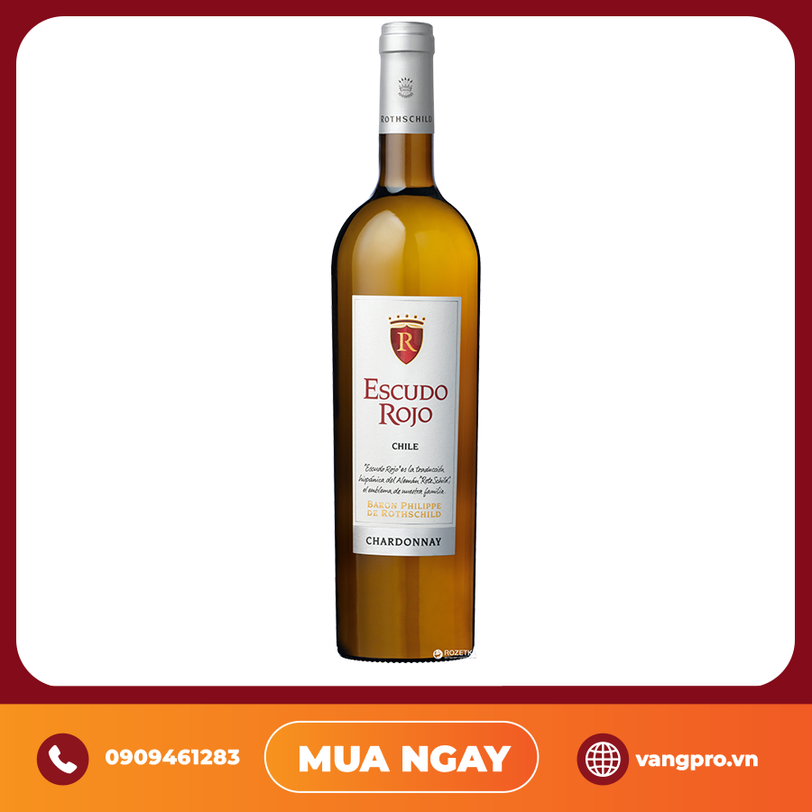 VANG TRẮNG CHILE ESCUDO ROJO CHARDONNAY