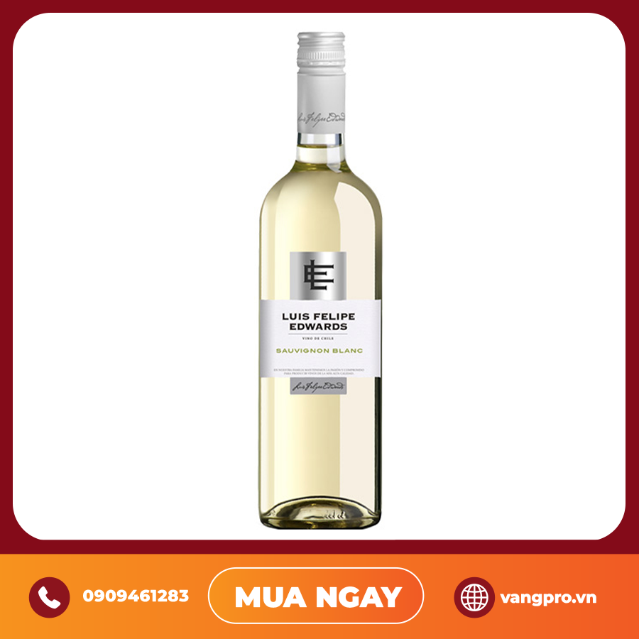 VANG TRẮNG CHILE LUIS FELIPE EDWARDS SAUVIGNON BLANC