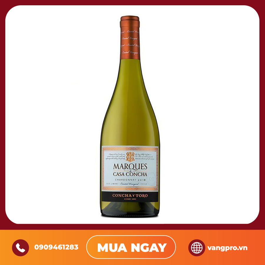 VANG TRẮNG CHILE MARQUES DE CASA CONCHA SAUVIGNON BLANC