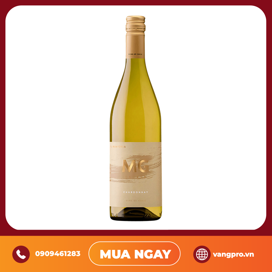 VANG TRẮNG CHILE MONTGRAS MG ESTATE CHARDONNAY