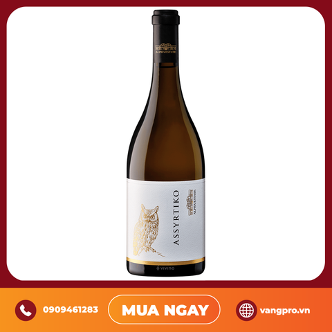 VANG TRẮNG HY LẠP ASSYRTIKO ALPHA ESTATE