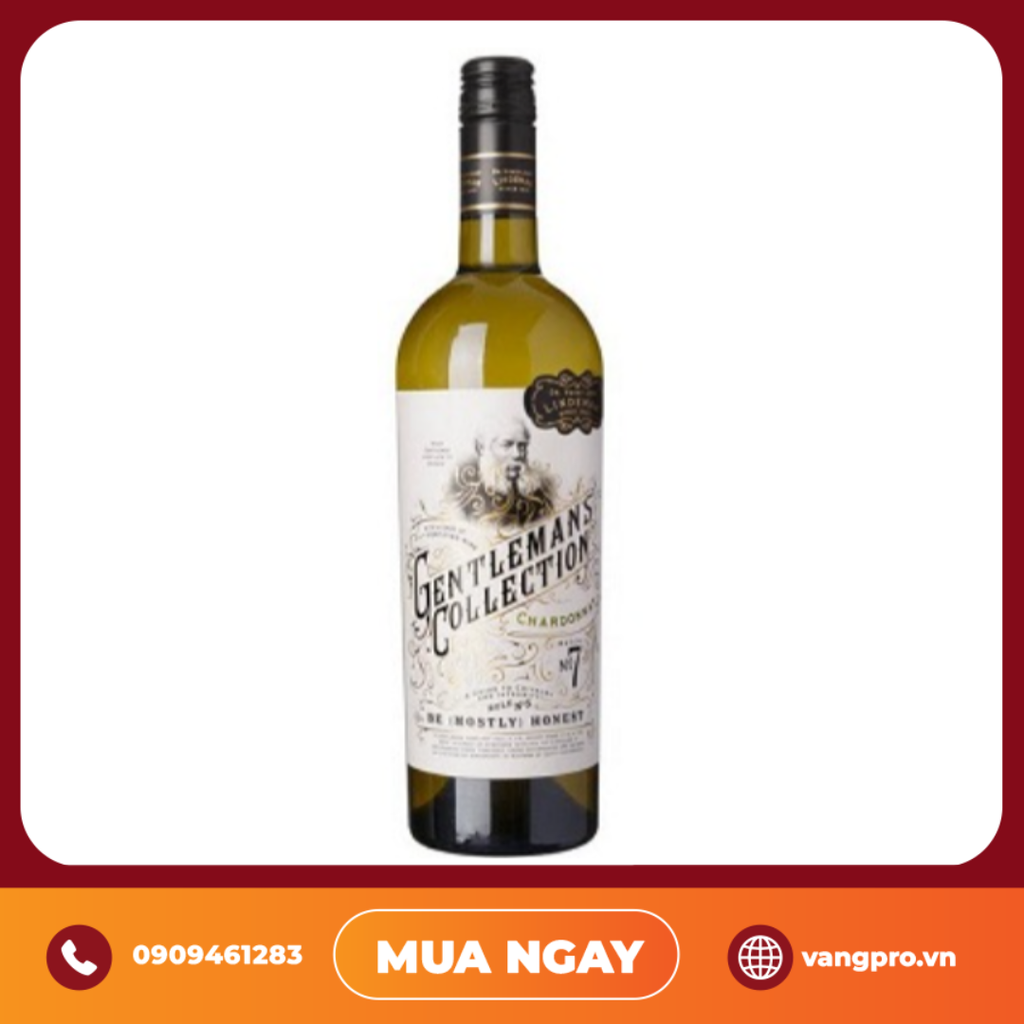 VANG TRẮNG ÚC GENTLEMANS COLLECTION CHARDONNAY BATCH NO7