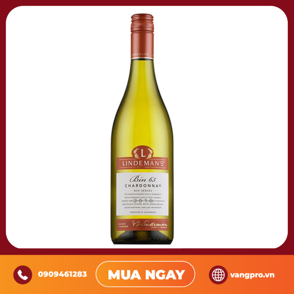 VANG TRẮNG ÚC LINDERMANS BIN 65 CHARDONAY