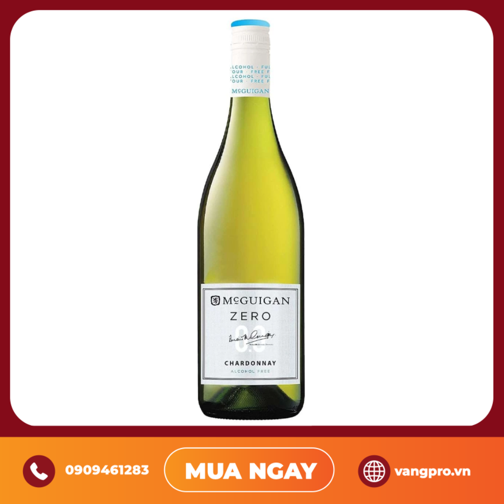 VANG TRẮNG ÚC MCGUIGAN ZERO CHARDONNAY