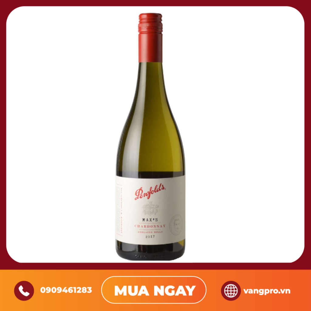 VANG TRẮNG ÚC PENFOLDS MAXS CHARDONNAY ADELAIDE HULLS