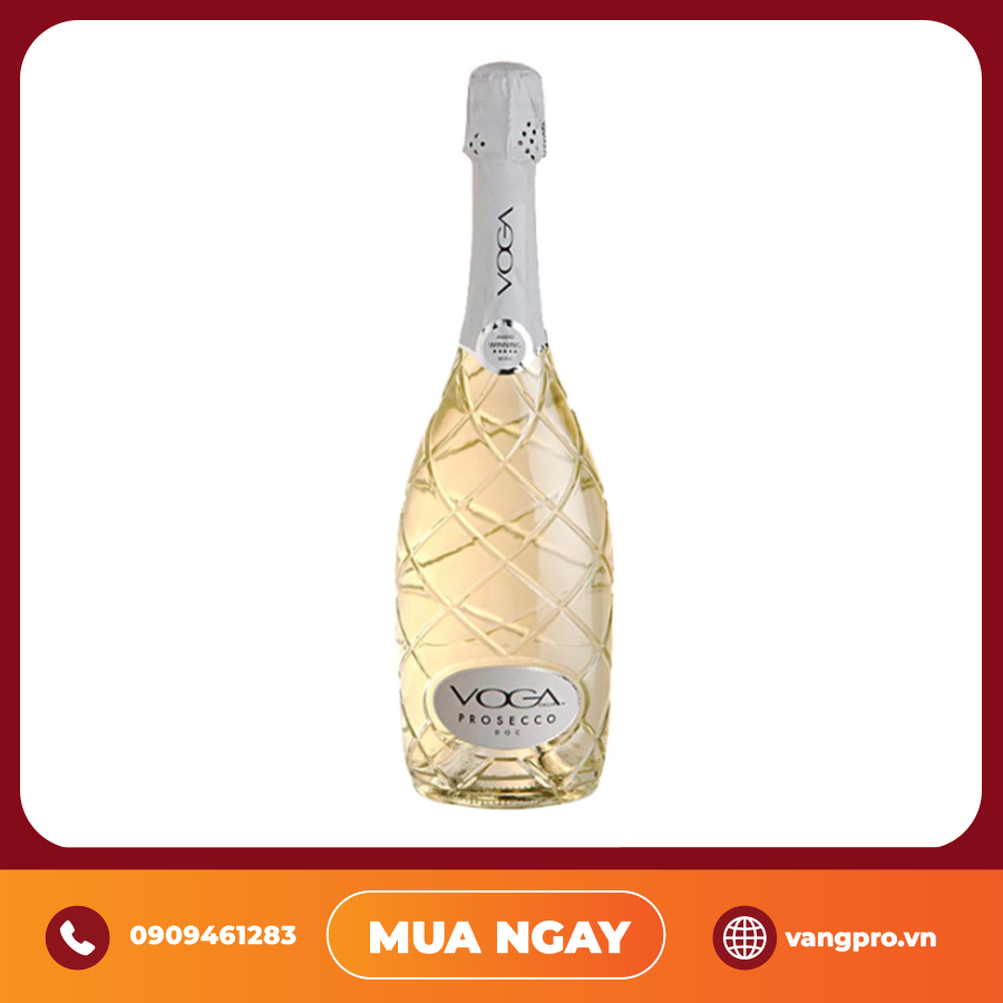 VANG SỦI Ý VOGA PROSECCO SPUMANTE BRUT
