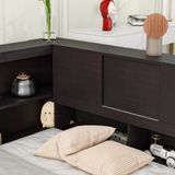  Giường ngủ kết hợp tủ sách 