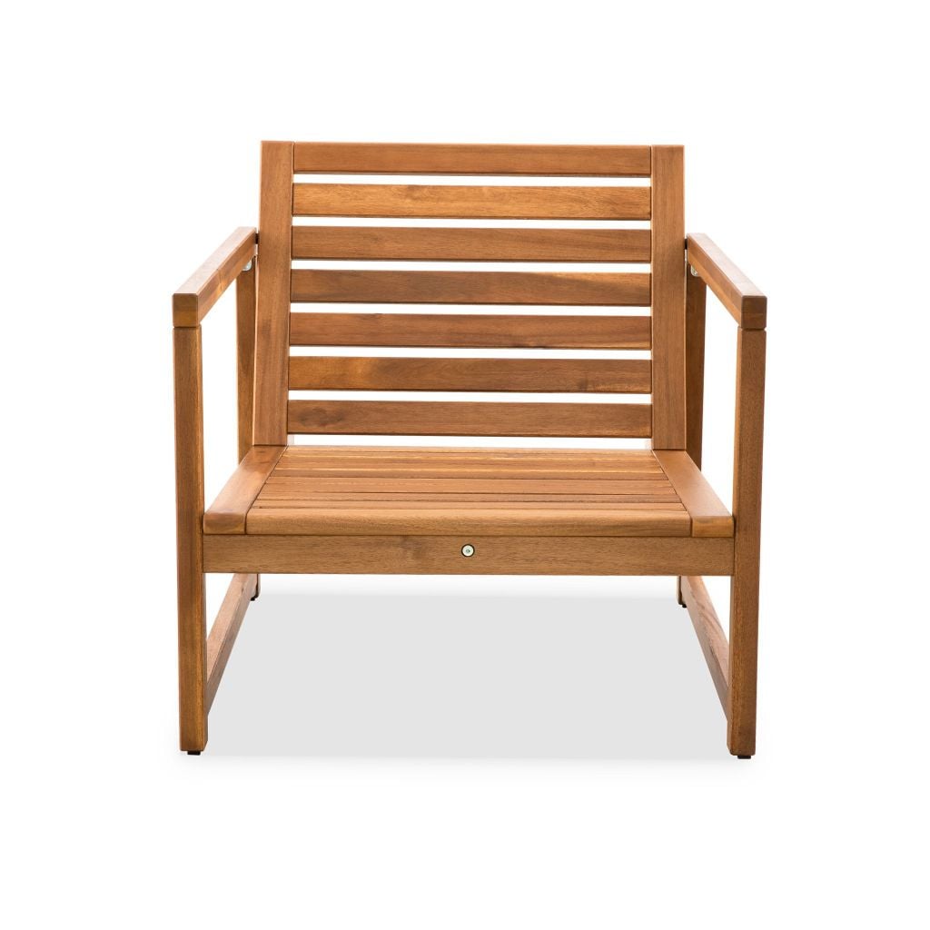 Ghế Thư Giãn - Large Wooden Lounge Chair