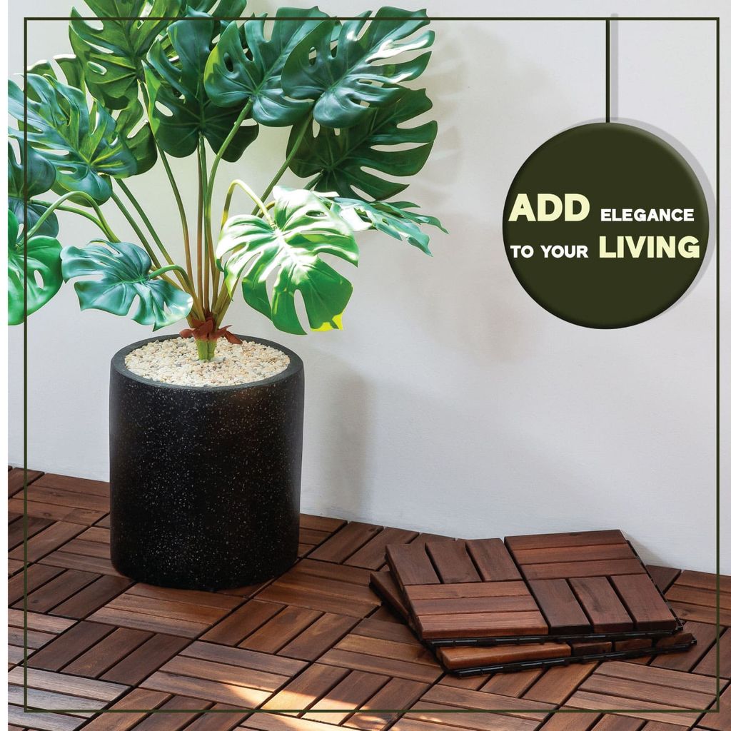 Vỉ Gỗ Lót Sàn 12 Nan Đế Thấp - Square Joint Floor Decking 12 Slats