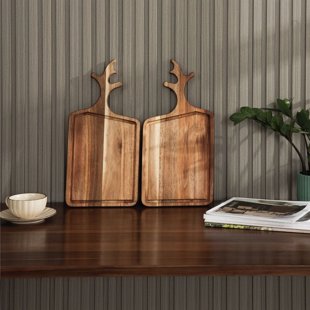 Bộ 2 Thớt Gỗ Sừng Hươu - Deerhorn Chopping Board