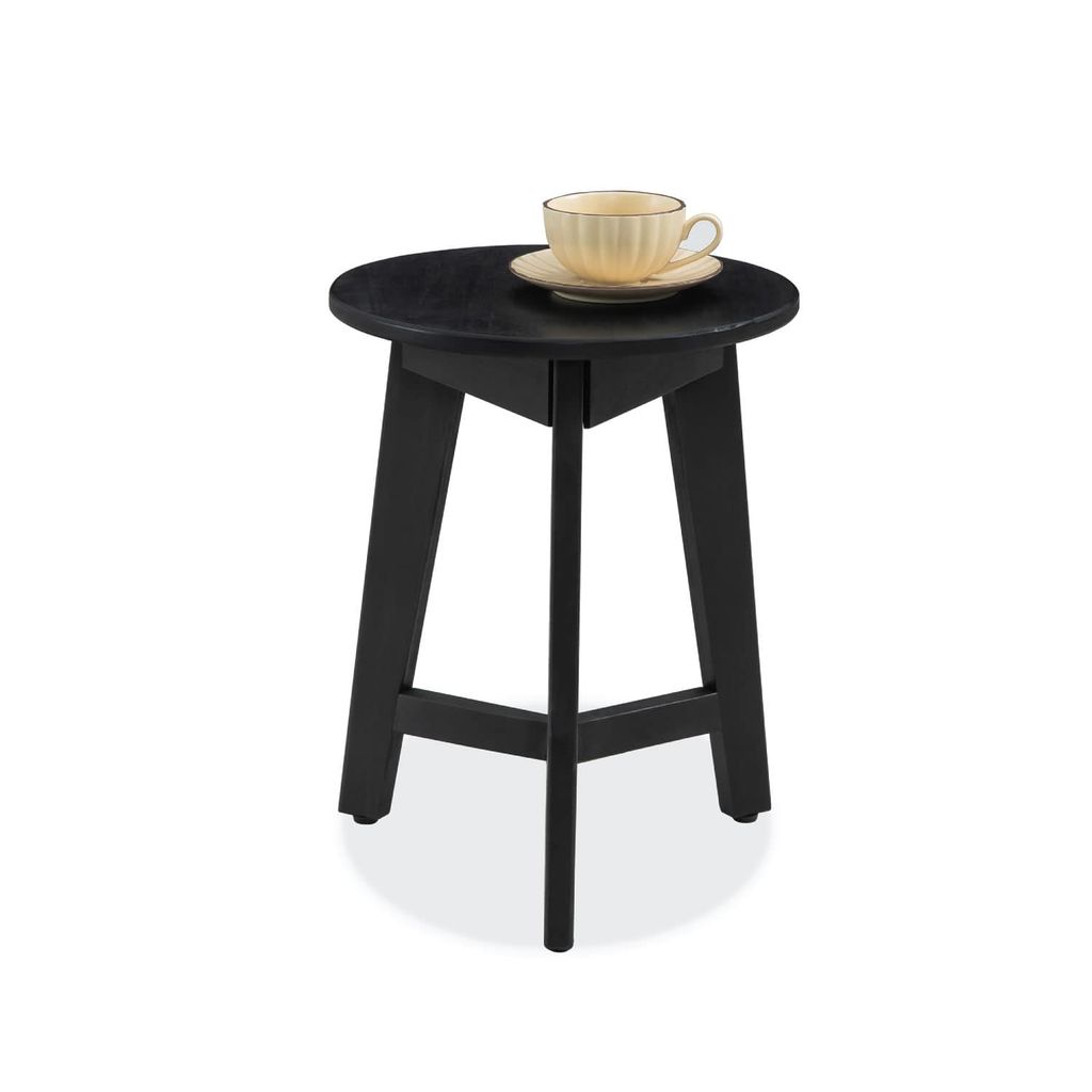 Bàn Trà Tròn Gỗ Flora – Flora Side Table