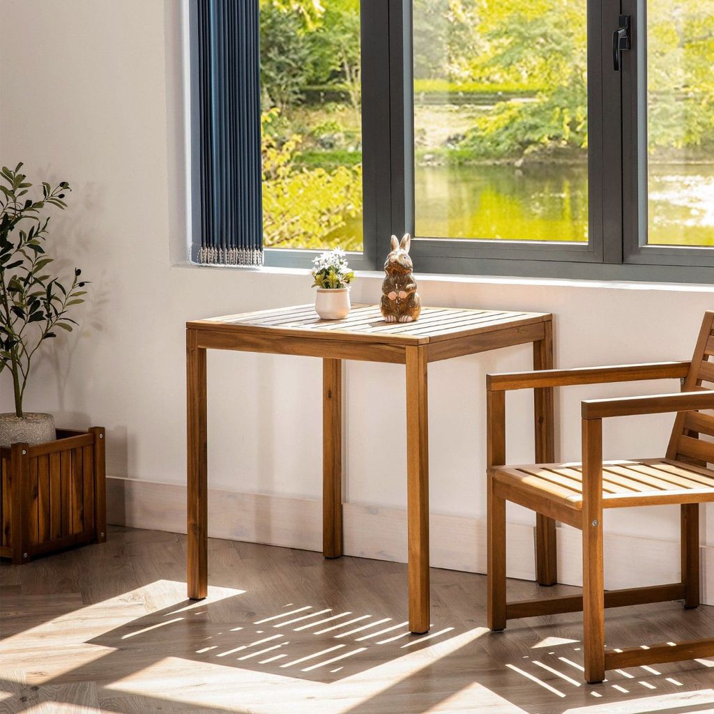 Bàn Ngoài Trời Gỗ Tự Nhiên – Outdoor Table