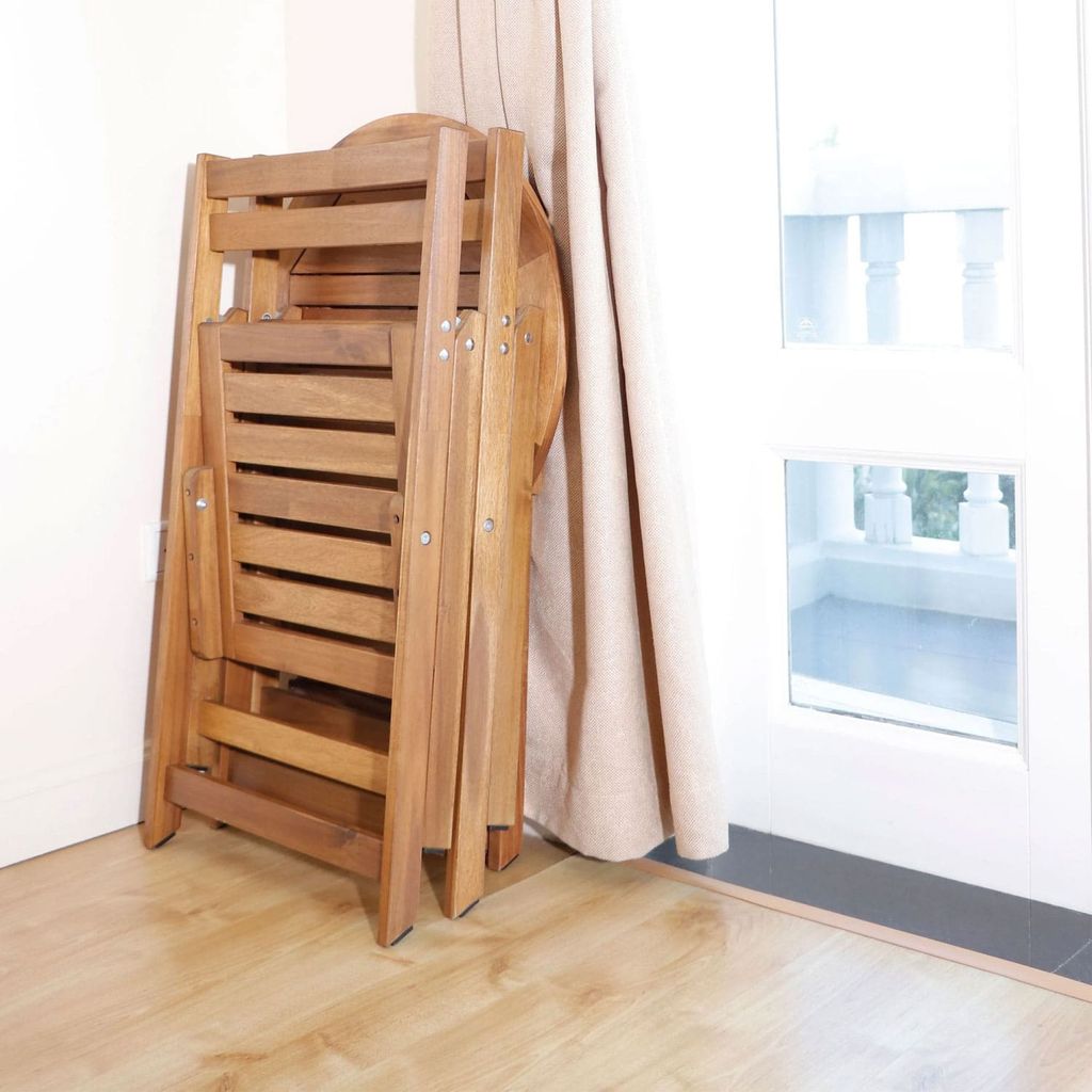 Bàn Tròn Gấp Gọn - Patio Table