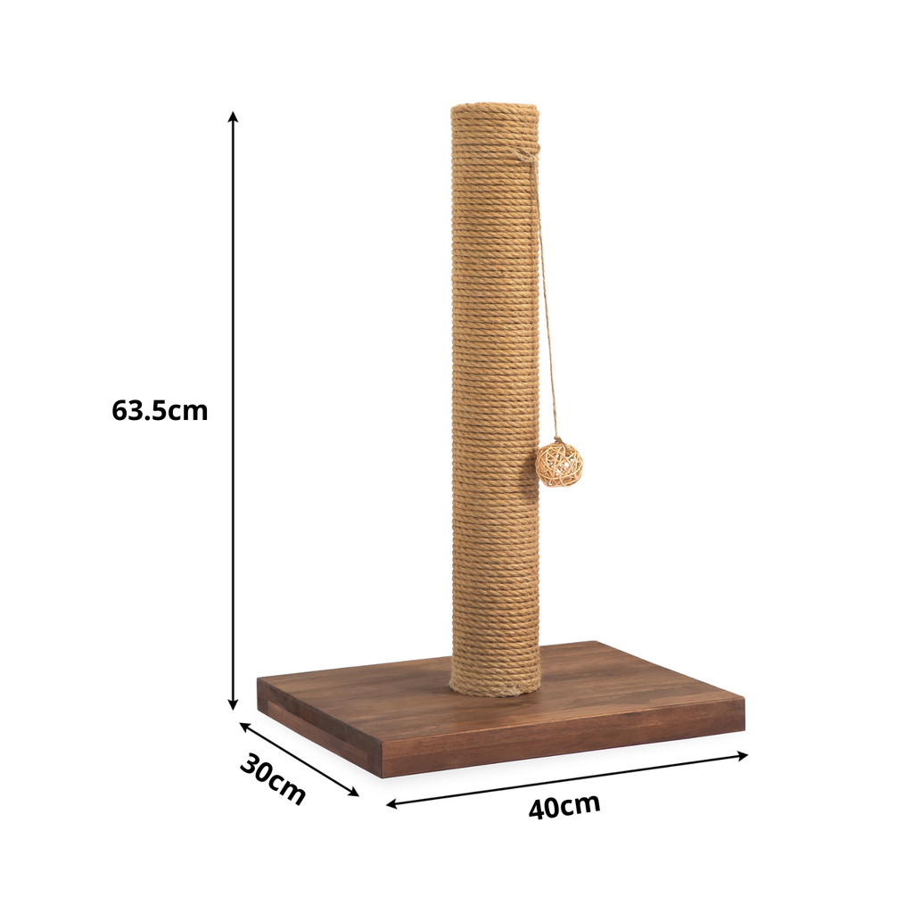 Trụ Mèo Cào Móng Đơn - Cat Scratching Post