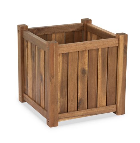  Chậu Hoa Gỗ Vuông - Flower Box 