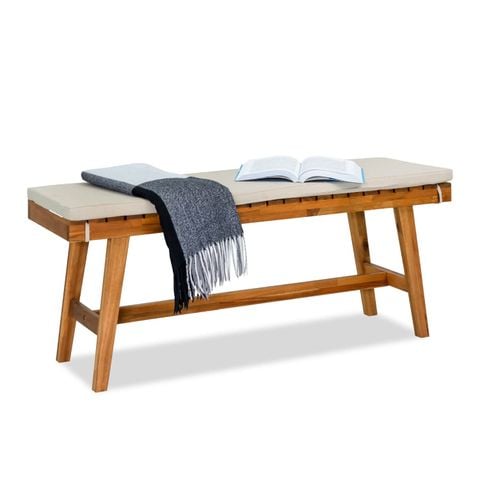  Ghế Băng Ngoài Trời Kèm Nệm - Patio Bench 