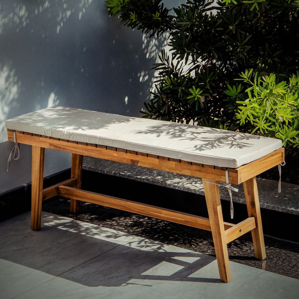 Ghế Băng Ngoài Trời Kèm Nệm - Patio Bench