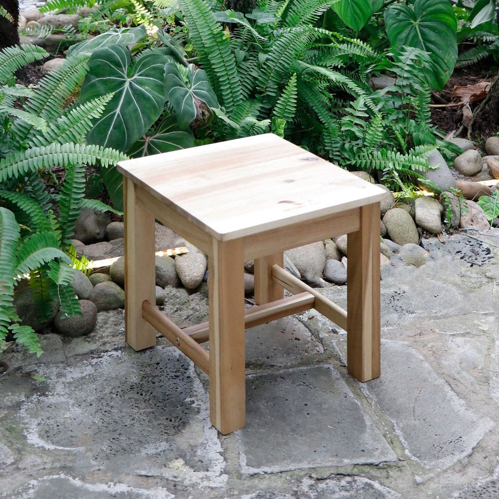 Ghế Đẩu Gỗ Tràm – Low Stool