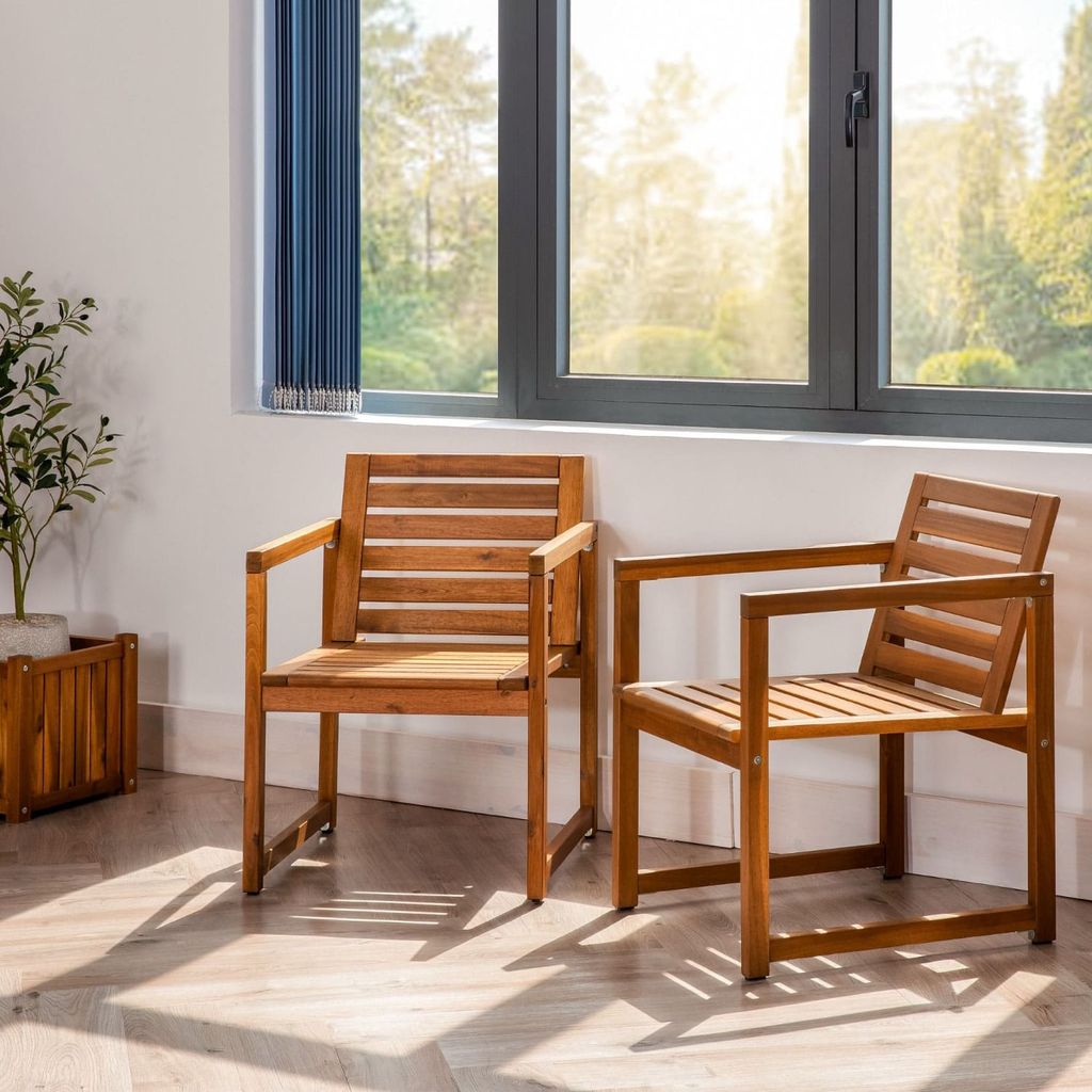 Ghế Thư Giãn  – Small Wooden Lounge Chair