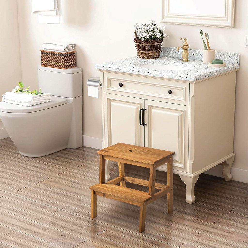 Ghế Bậc Thang Gỗ - Step Stool