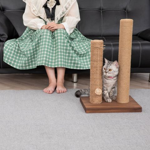  Trụ Cào Móng Mèo Đôi – Cat Scratching Double Post 