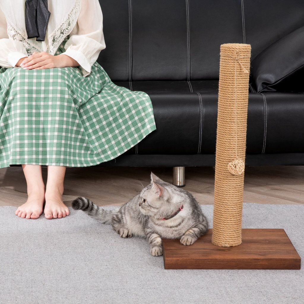 Trụ Mèo Cào Móng Đơn - Cat Scratching Post