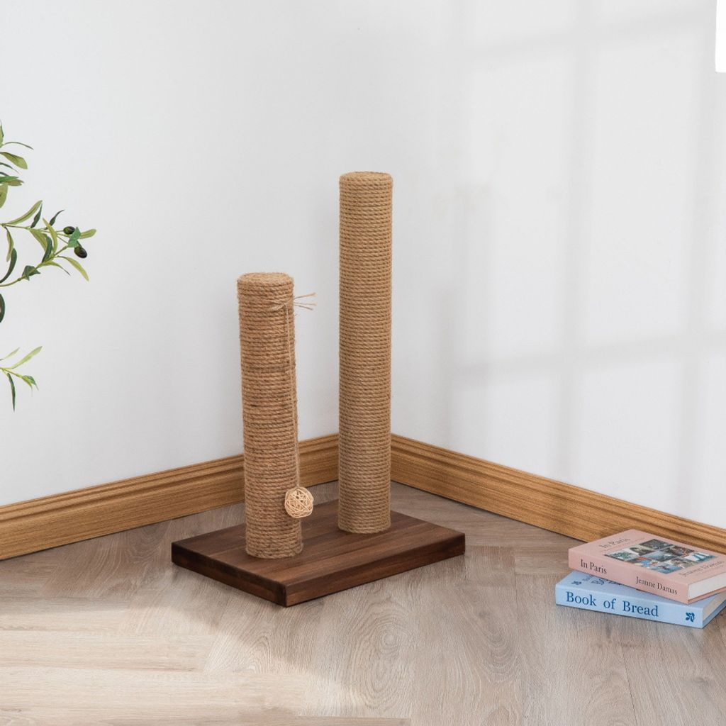 Trụ Cào Móng Mèo Đôi – Cat Scratching Double Post