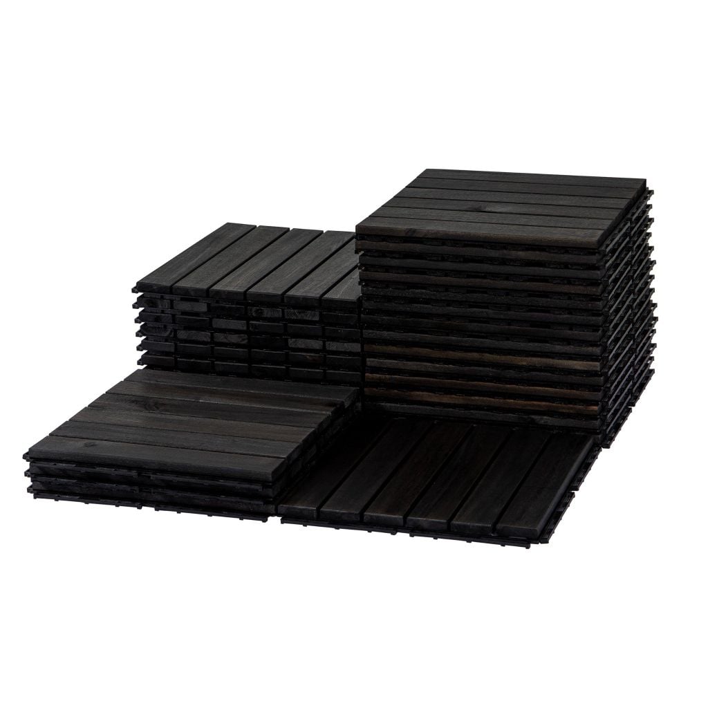 Vỉ Gỗ Lót Sàn 6 Nan Đế Thấp - Square Joint Floor Decking 6 Slats