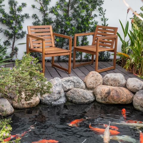  Ghế Thư Giãn  – Small Wooden Lounge Chair 