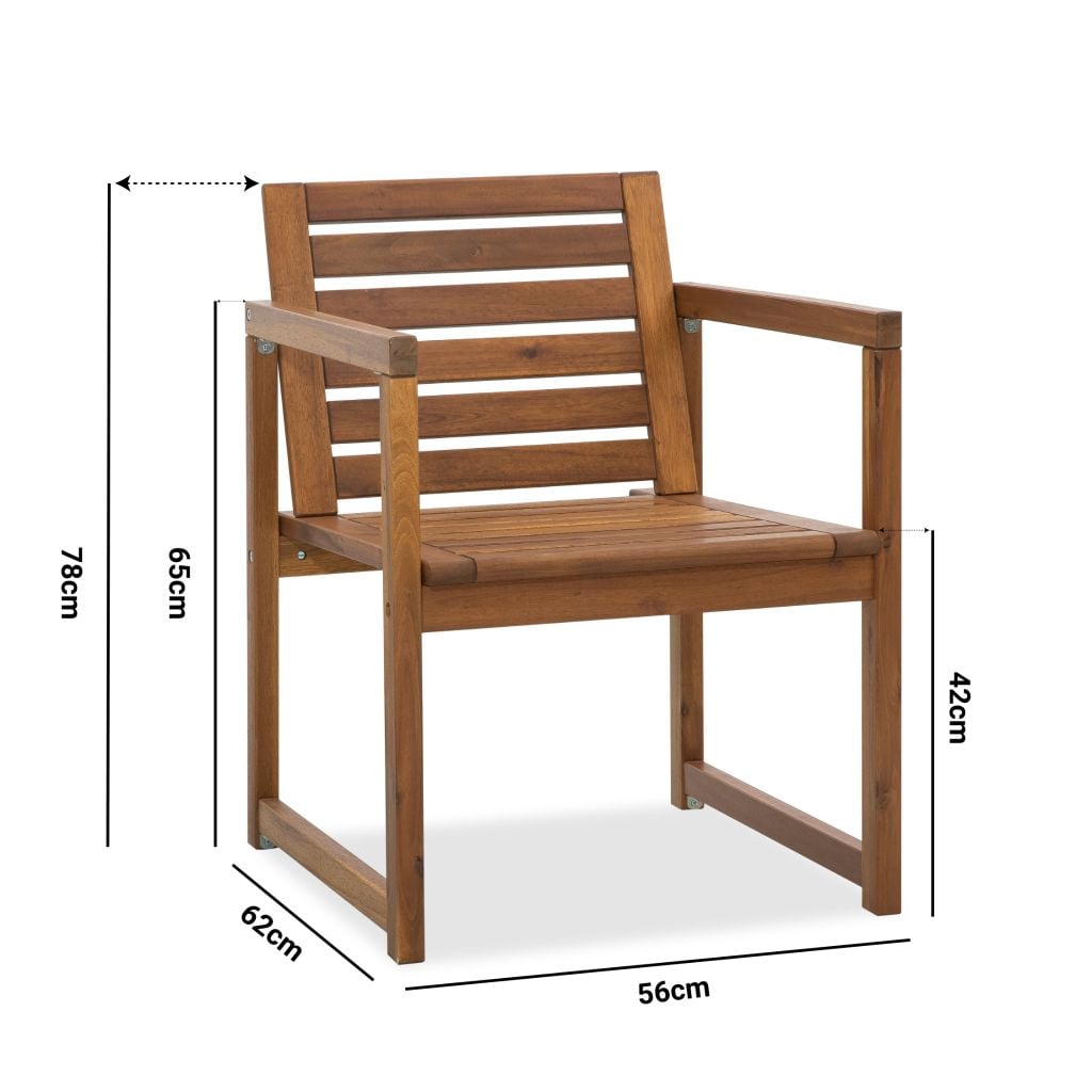 Ghế Thư Giãn  – Small Wooden Lounge Chair