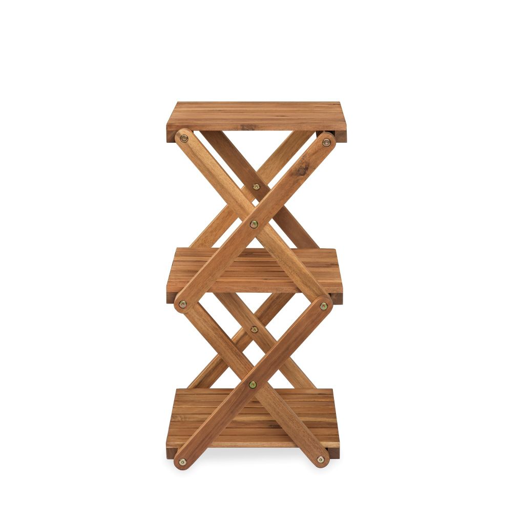 Kệ Dép Xếp Gọn 3 Tầng – 3-Tier Folding Shoe Rack