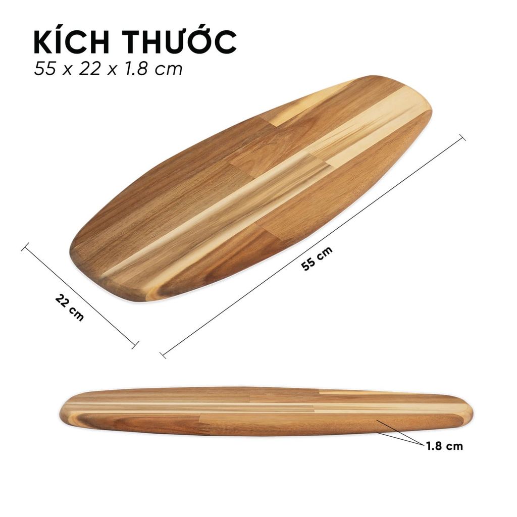 Thớt gỗ Oval - Oval Chopping Board