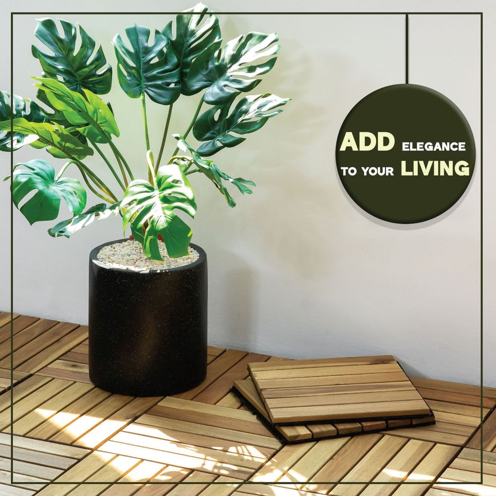 Vỉ Gỗ Lót Sàn 6 Nan Đế Thấp - Square Joint Floor Decking 6 Slats